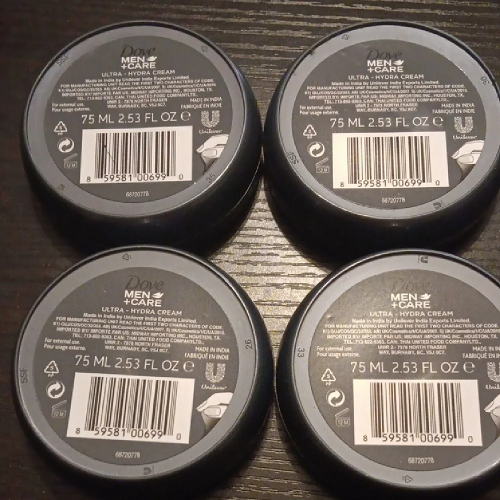 4 Dove Men+Care Ultra Hydra Creams - Picture 2 of 2